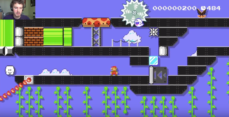 Illustration for article titled I've Spent Two Days Trying To Escape This Hellish Mario Maker Maze